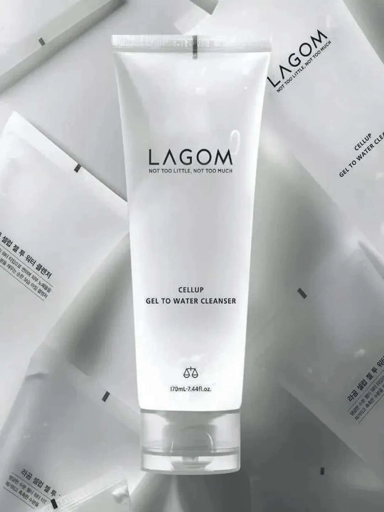 Yuvish uchun ko'pik Lagom Cellup Gel to water /Ph Cure/MICRO Foam Cleanser 120 ml