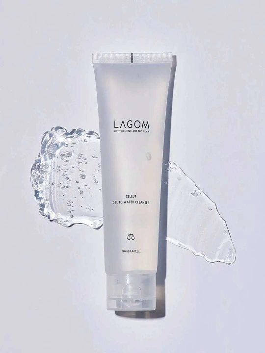 Yuvish uchun ko'pik Lagom Cellup Gel to water /Ph Cure/MICRO Foam Cleanser 120 ml