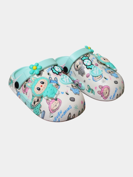 Кроксы для девочки, летняя обувь для девочки, 25, 29, Crocs, 6 цветов, Labubu, Лабубу - 