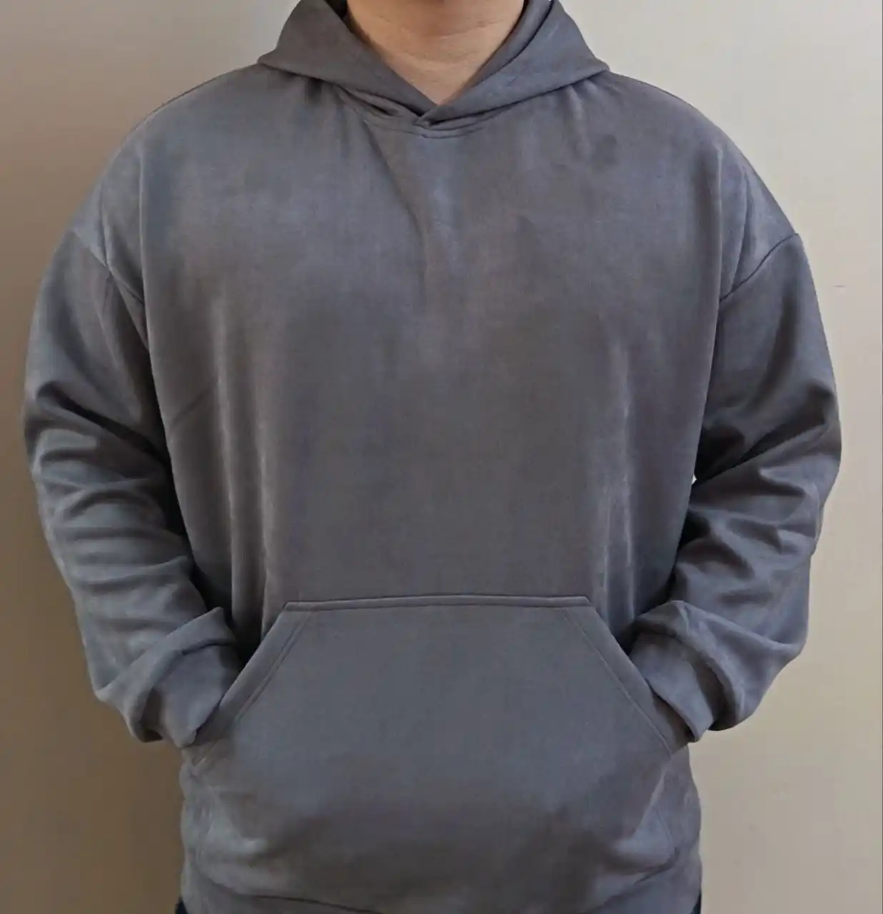 Худи Velour Grey