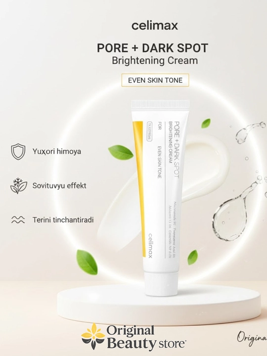 Celimax Pore + Dark Spot Brightening Serum & Cream - Dog‘larni kamaytiruvchi vosita
