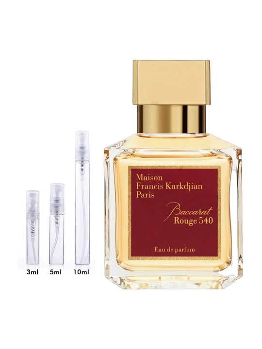 Baccarat Rouge 540 — Ayollar atiri probnik, mini 3 ml–30 ml