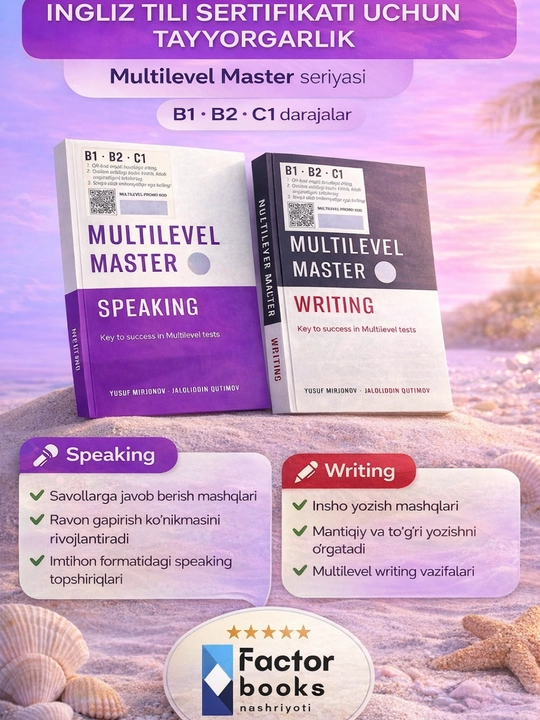 MULTILEVEL, Reading, Listening, Multilevel master, Mock tests, Speaking, Writing - 