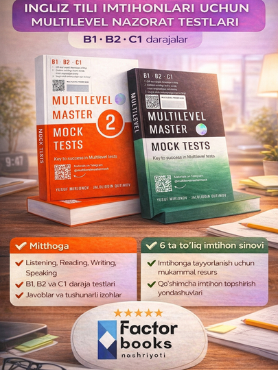 MULTILEVEL, Reading, Listening, Multilevel master, Mock tests, Speaking, Writing - 