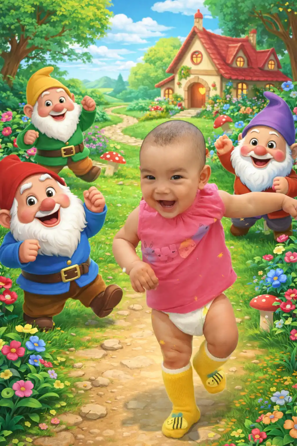 Детские подгузники LaLaKu, 5, 11-25 кг