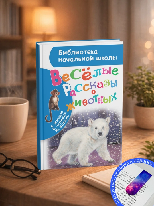 Юрий Коваль, Борис Житков и Вера Чаплина. Весёлые рассказы о животных - 
