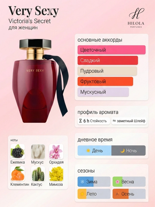 Парфюм Very Seexy Victoria's Secret для женщин, миниатюра / пробник 3-30 мл