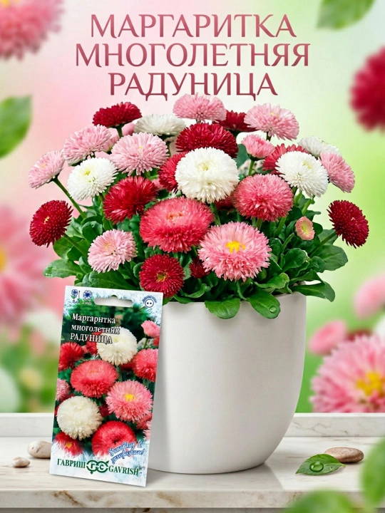 Urug'lar Daisy Radunitsa, aralashmasi, 0.05 g - 