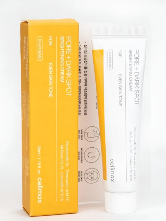 Крем Celimax Pore+Dark Spot Brightening Cream, выравнивающий тон и текстуру кожи