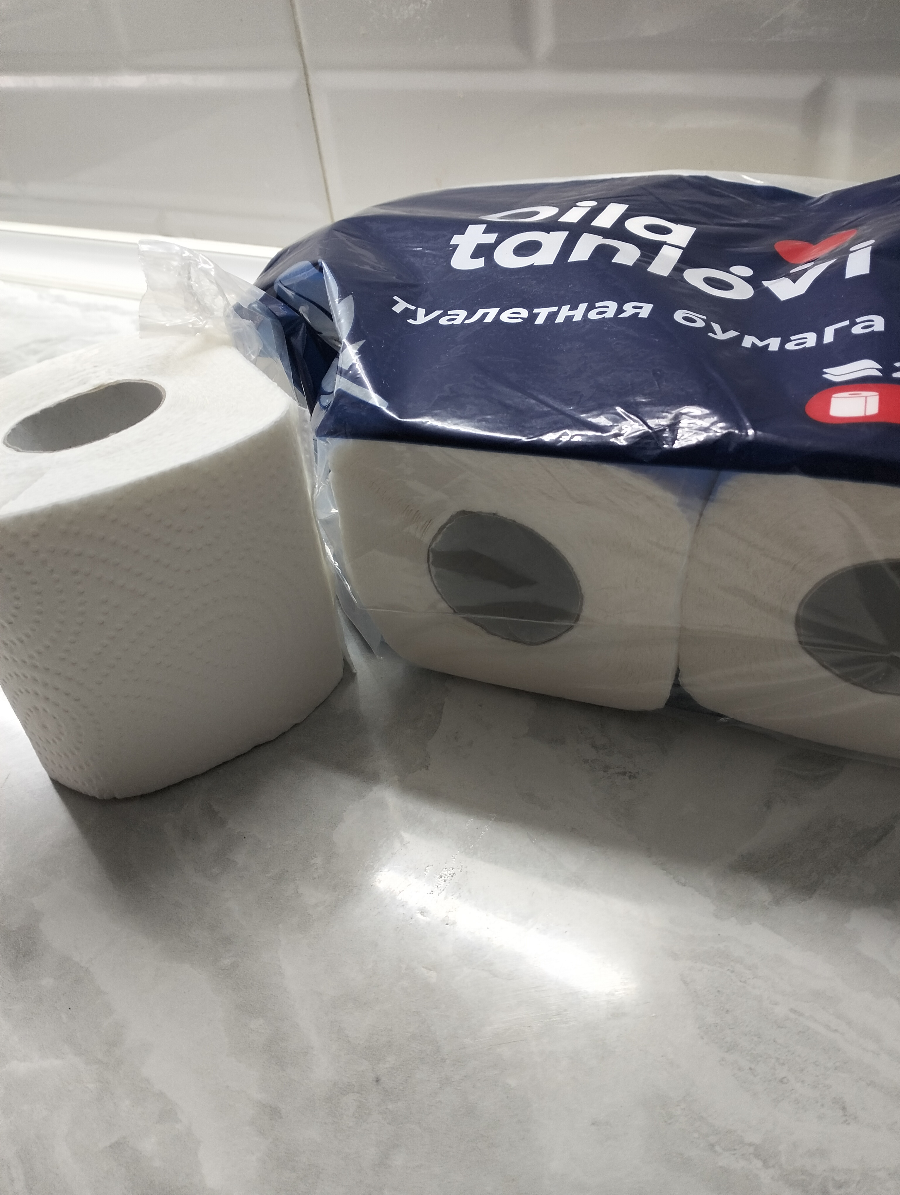 Туалетная бумага Oila tanlovi, 2 слоя, 6 шт
