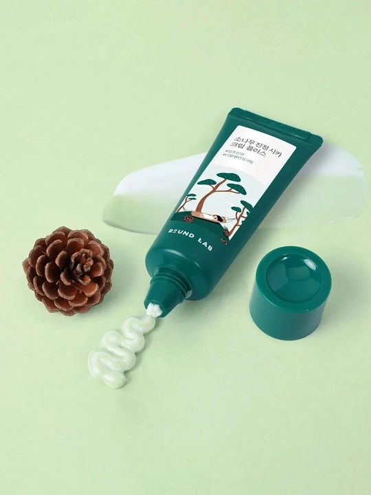 Крем с экстрактами сосны и центеллы для проблемной кожи, Round Lab Pine Calming Cica Cream