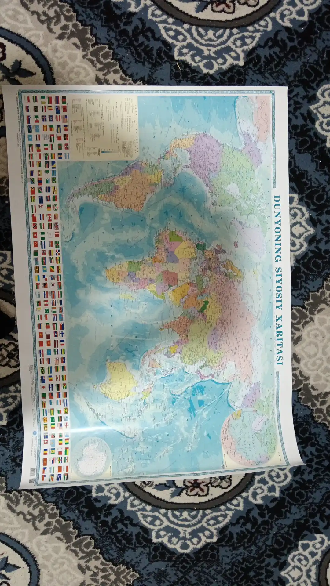 Dunyo xaritasi, o'zbekiston xaritasi va Toshkent xaritasi