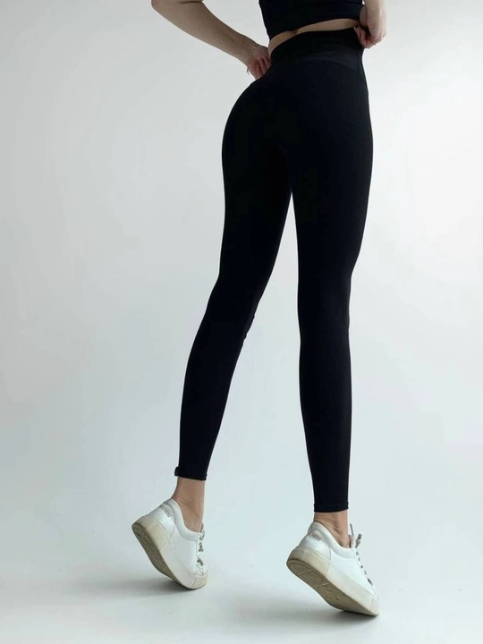 Ayollar uchun sport legginslari, baland bel bilan (S–L)
