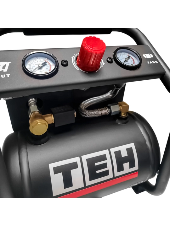 Akkumulyatorli kompressor TEH LAC3L, 20 V, 280 Vt, 3 l, 8 bar, 2800 ayl/min