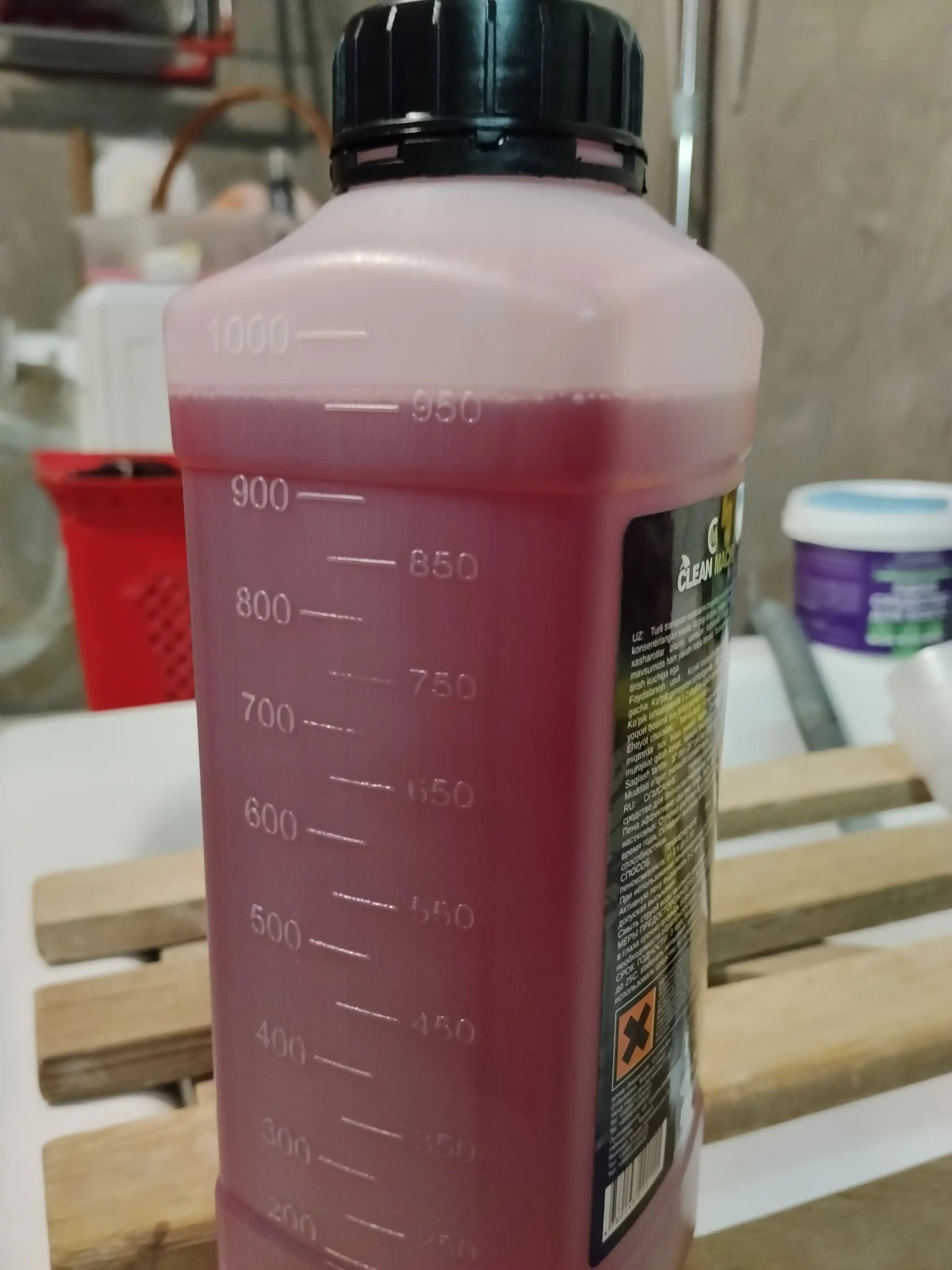 Kontaktsiz yuvish uchun avtomobil shampuni Clean-Mach