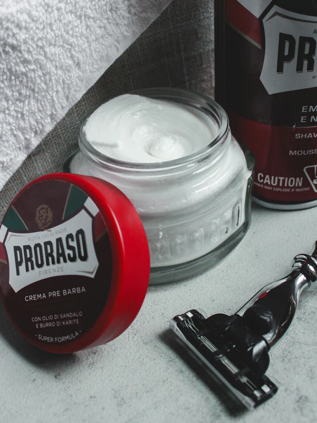 Крем до бритья Proraso Pre Shave Nourishing for Coarse Beards
