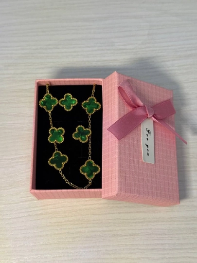 Комплект украшений Van cleef — 9858580-VANCLEFF1COMP-ЛЗЕЛЕН