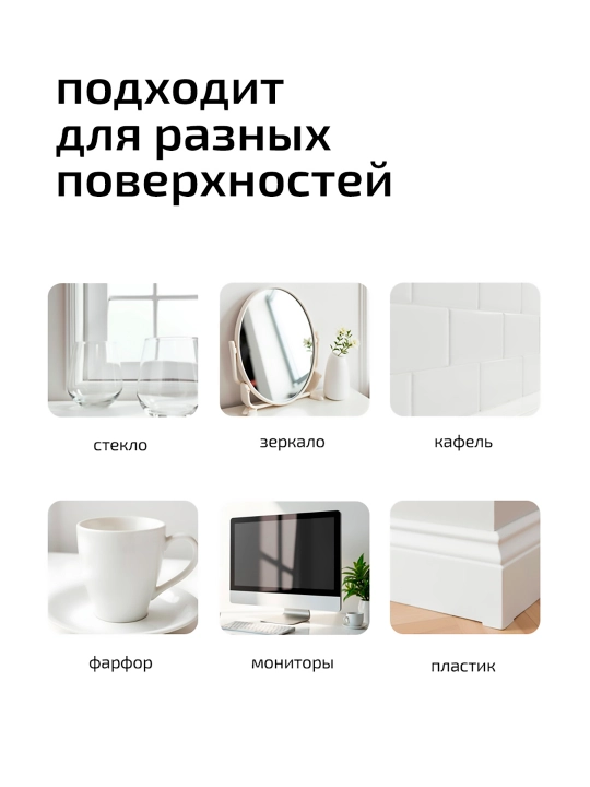VOKA home, oyna va ko‘zgular uchun vosita, 500 ml