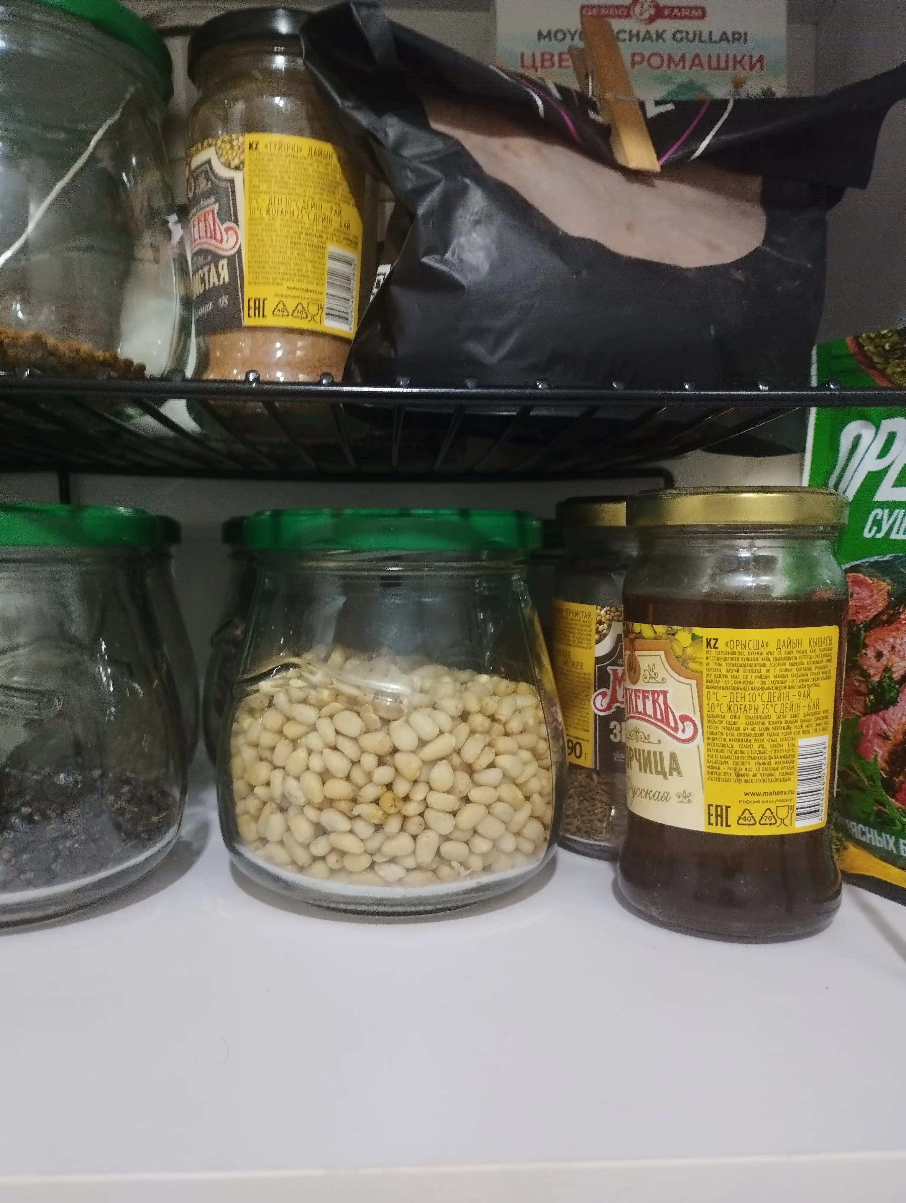 Metall polka, kengaytiriladigan, shkaf ichiga, oshxona va hammom uchun organayzer