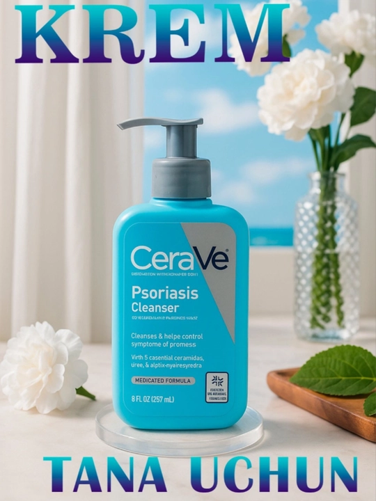 Yuz uchun CeraVe tozalovchi vositasi, ko‘pikli gel, barcha turdagi teri uchun, 236 ml - 