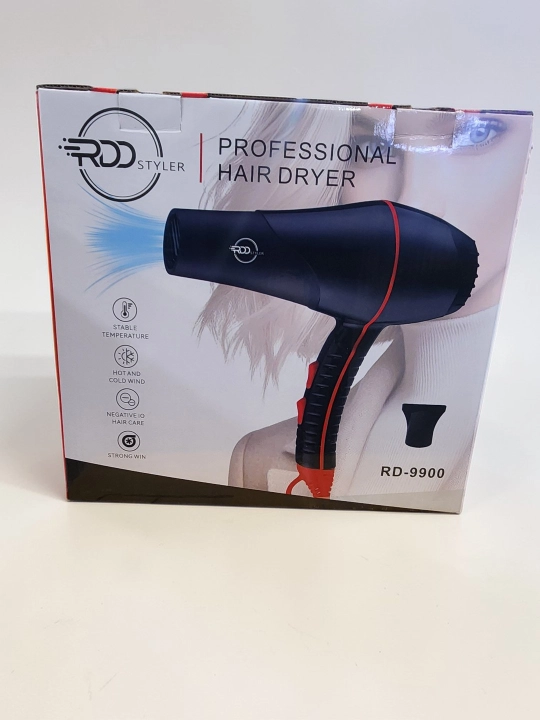 Professional fen RDD 9900 model, quritish va uslublash uchun