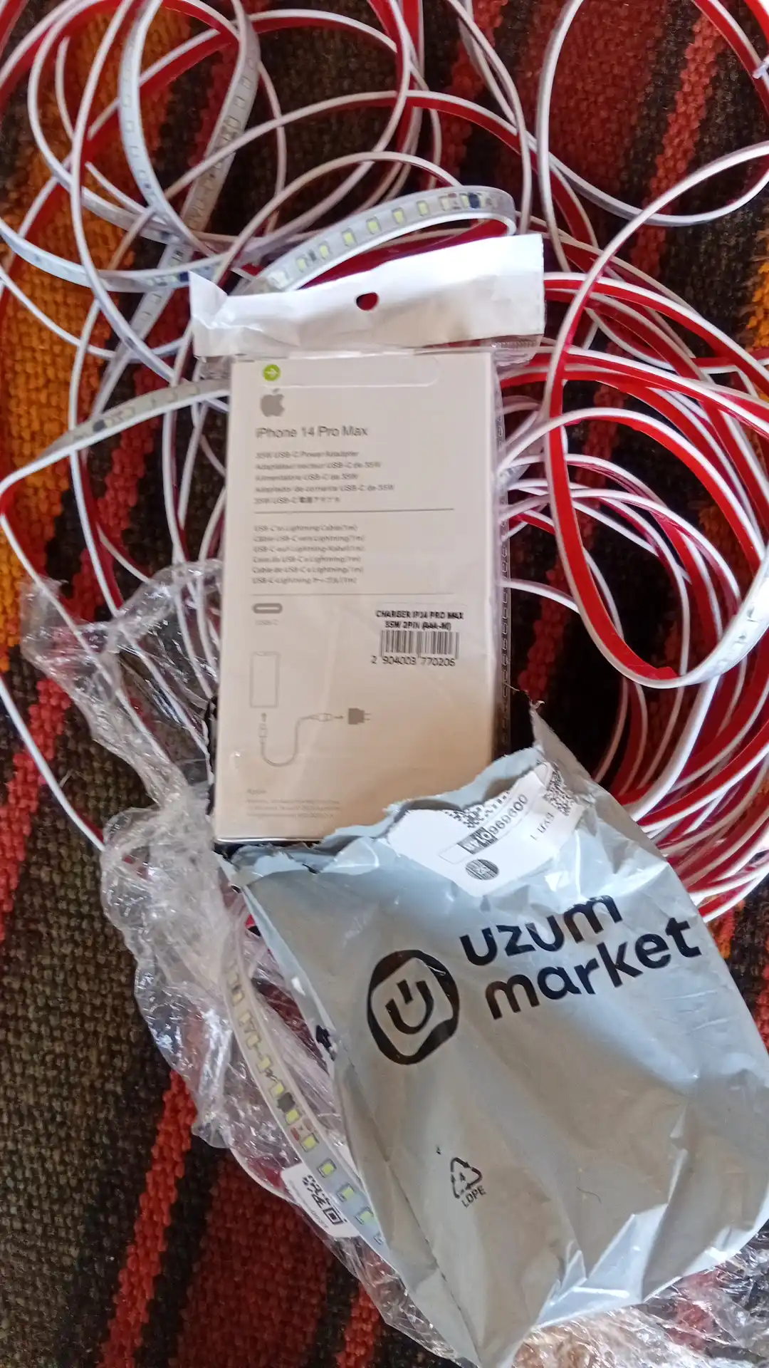 LED yoritish lentasi 220V IP65 — uy va ko‘cha uchun