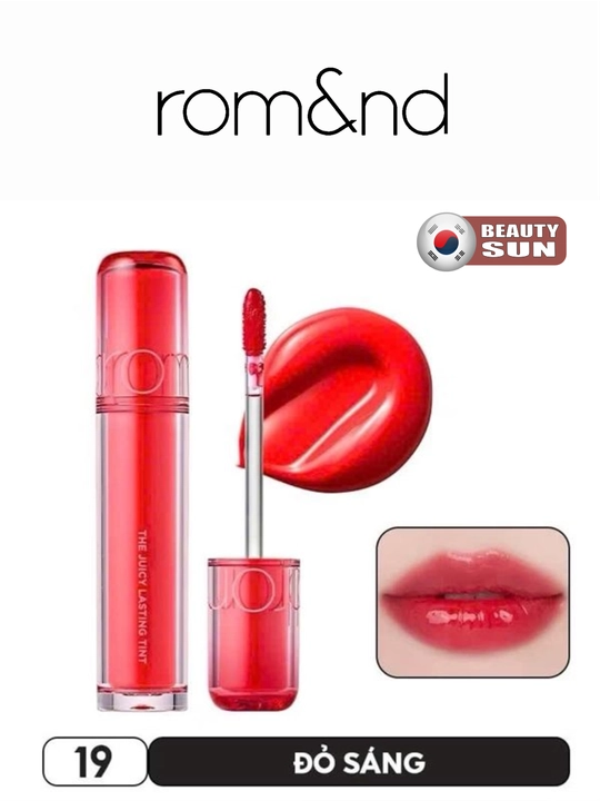 Стойкий тинт для губ с глянцевым финишем, rom&nd, The Juicy Lasting Tint