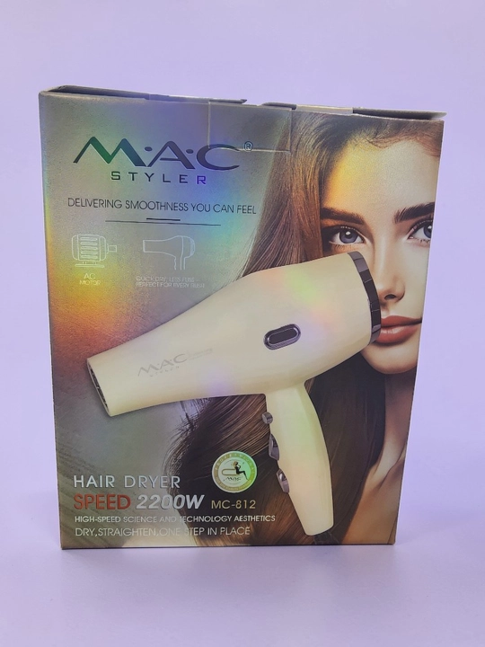 Professional fen MAC styler MC-812 model, quritish va uslublash uchun