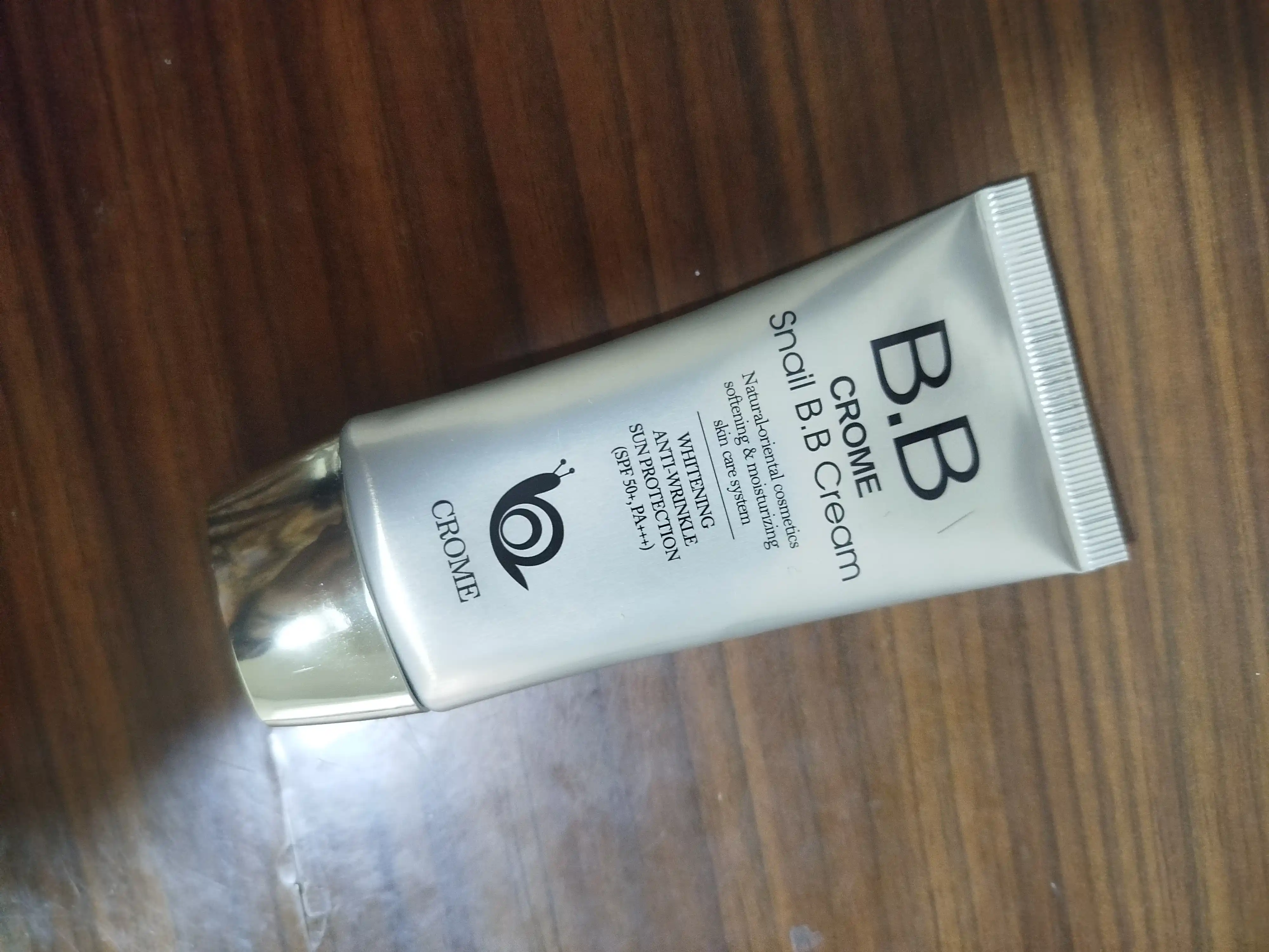 Тональный крем BB Crome Snail SPF 50+ многофункциональный, отбеливающий, 50 мл