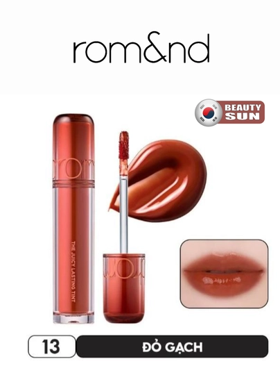 Стойкий тинт для губ с глянцевым финишем, rom&nd, The Juicy Lasting Tint
