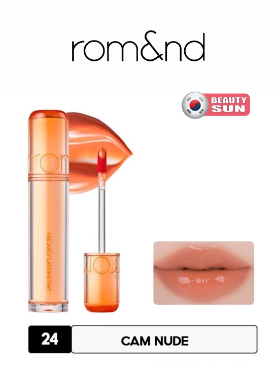 Стойкий тинт для губ с глянцевым финишем, rom&nd, The Juicy Lasting Tint