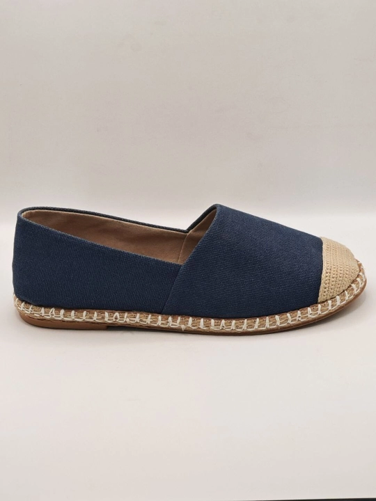 Yozgi espadrilya sliponlar, yengil matoli yozgi oyoq kiyim