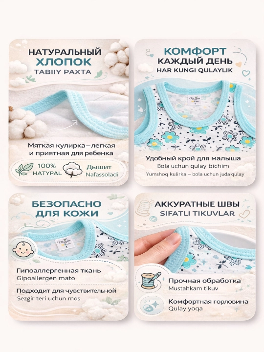 Детская майка MAYTEX