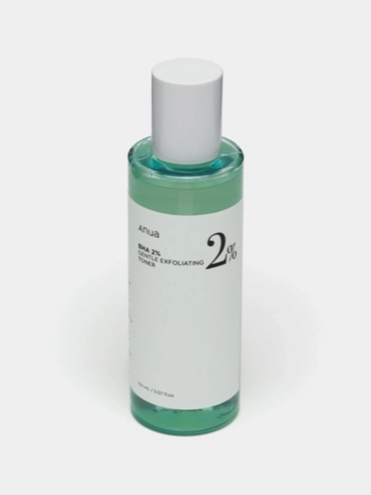 ANUA BHA 2% Exfoliation Toner – очищающий и отшелушивающий тонер для лица, 150 мл - 