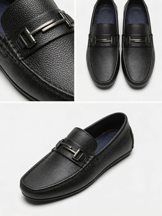 Мокасины мужские из натуральной кожи, 39-43 - 