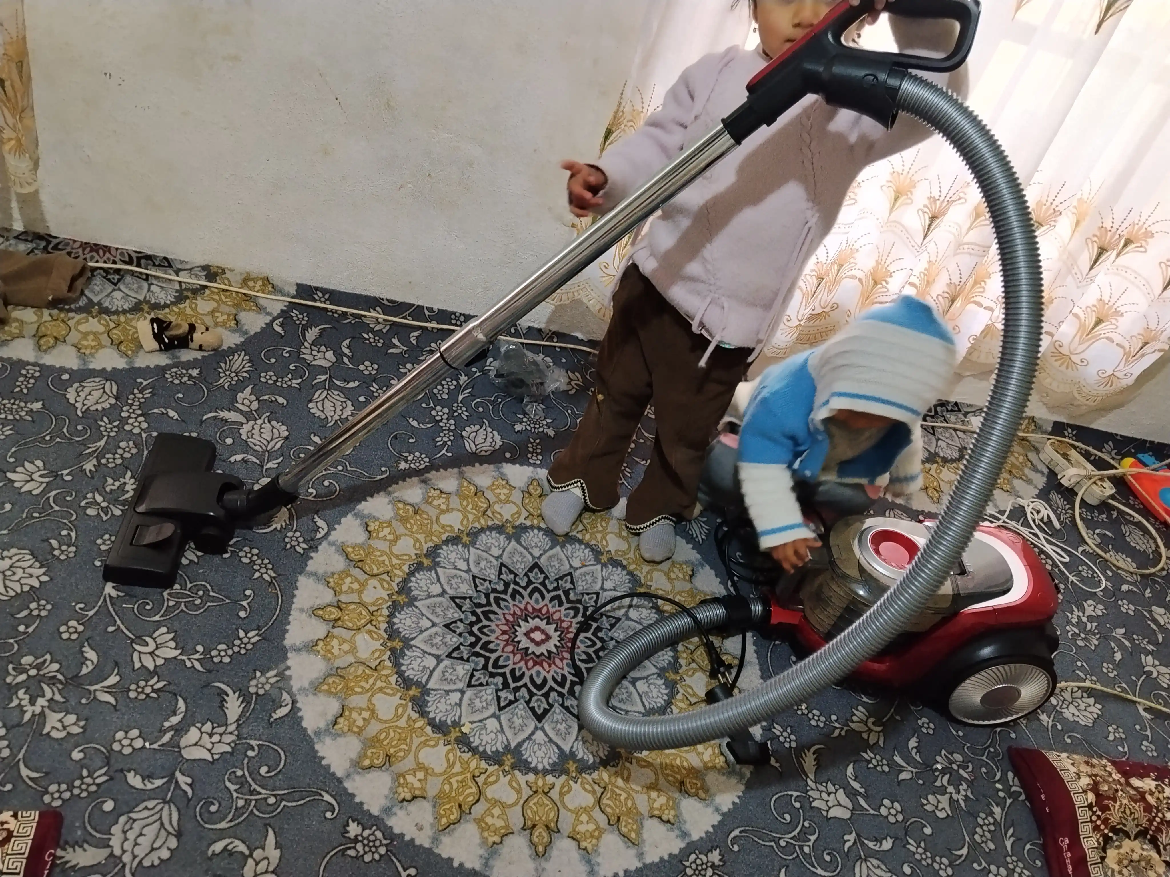 Пылесос Samsung PowerPro PSR-433, 4000w, 4 л, с телескопической трубкой, с HEPA фильтром