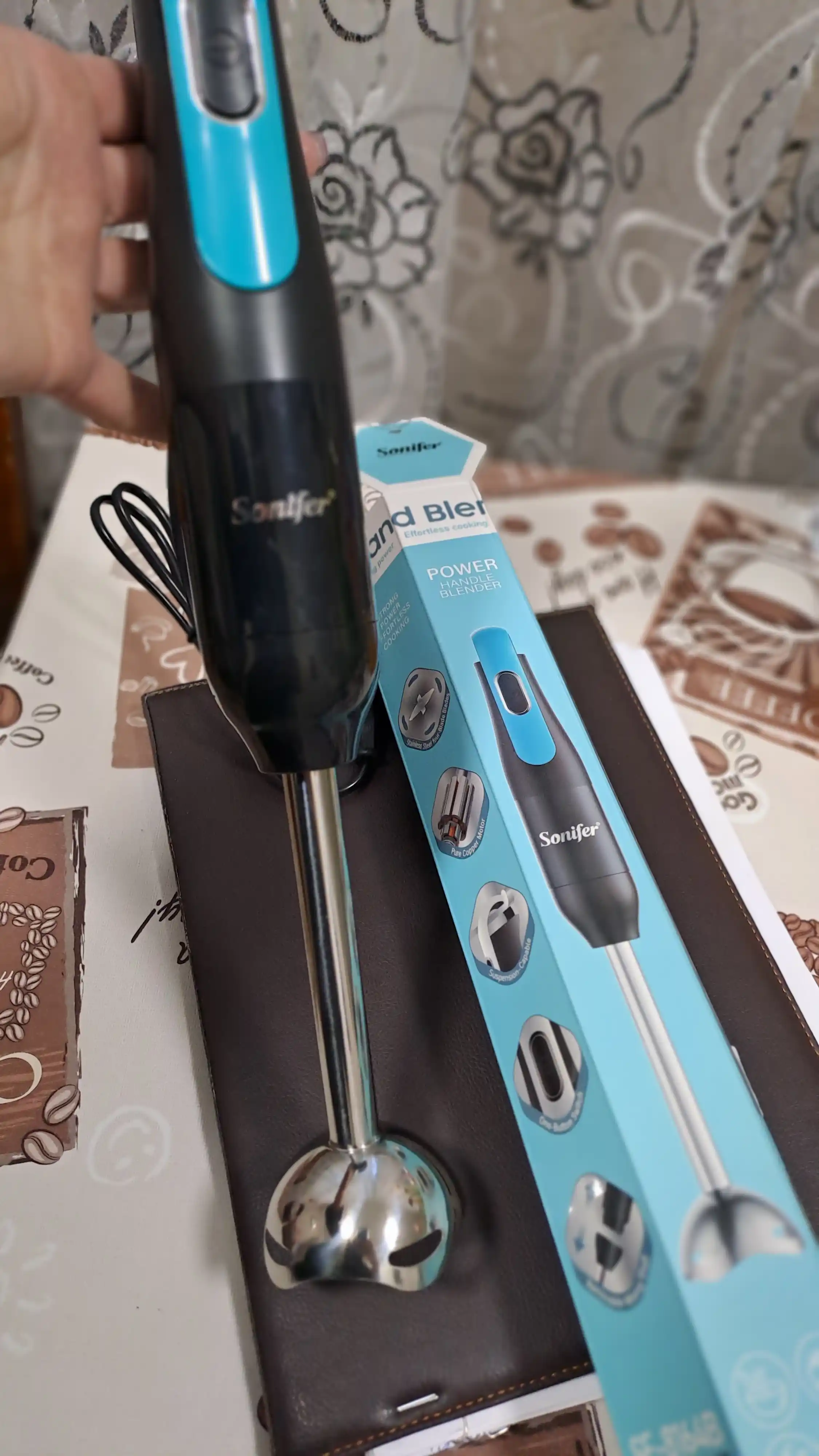 Sonifer botma blenderi, chopper, mikser, maydalagich - 6 tur, 1500 Vt gacha