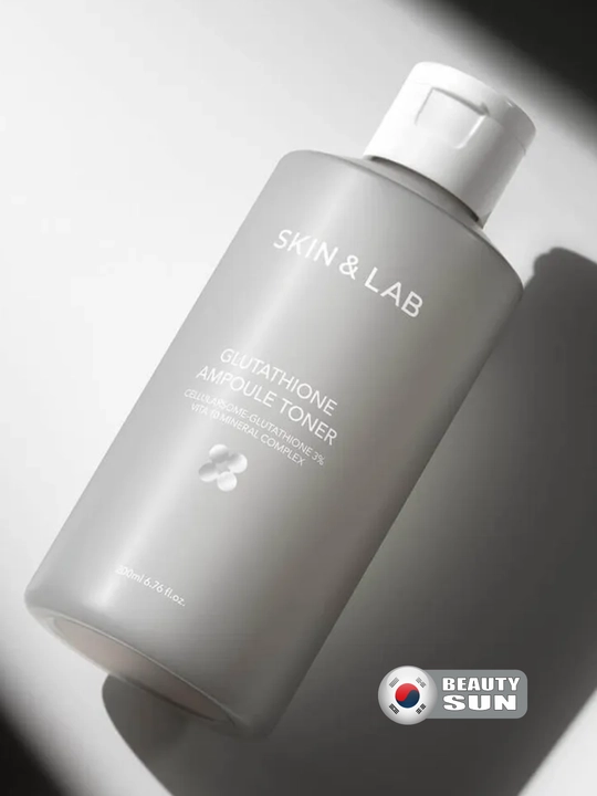 Yuz uchun toner, Skin&Lab, Glutathione Ampoule, TX Niacin Essence Toner, 200 ml