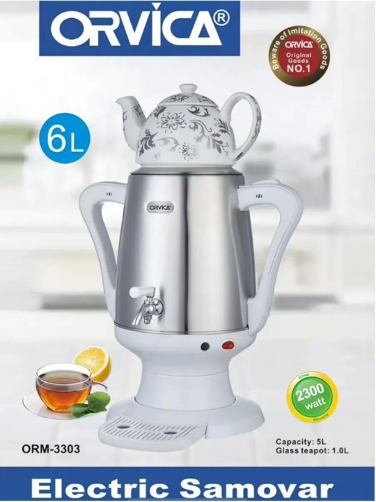 Elektrik samovari ORVICA ORM 3302 model, 5L