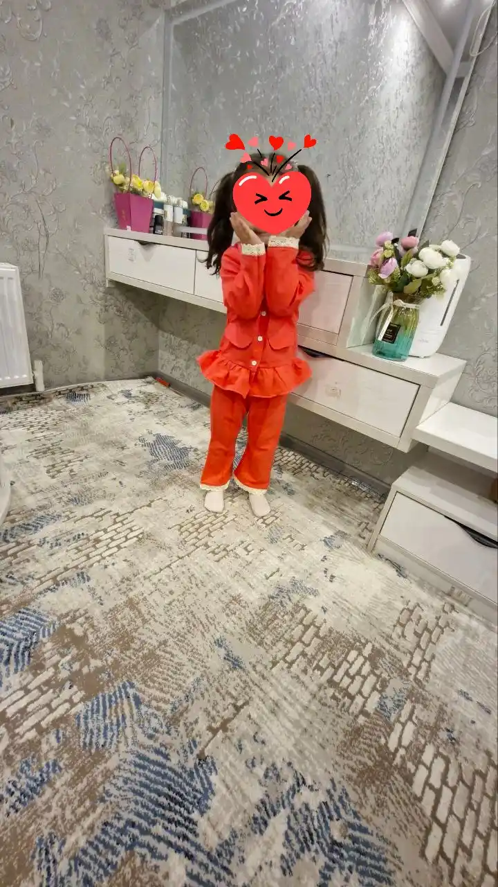Комплект двойка для девочек, 3-5 года, из полиэстера