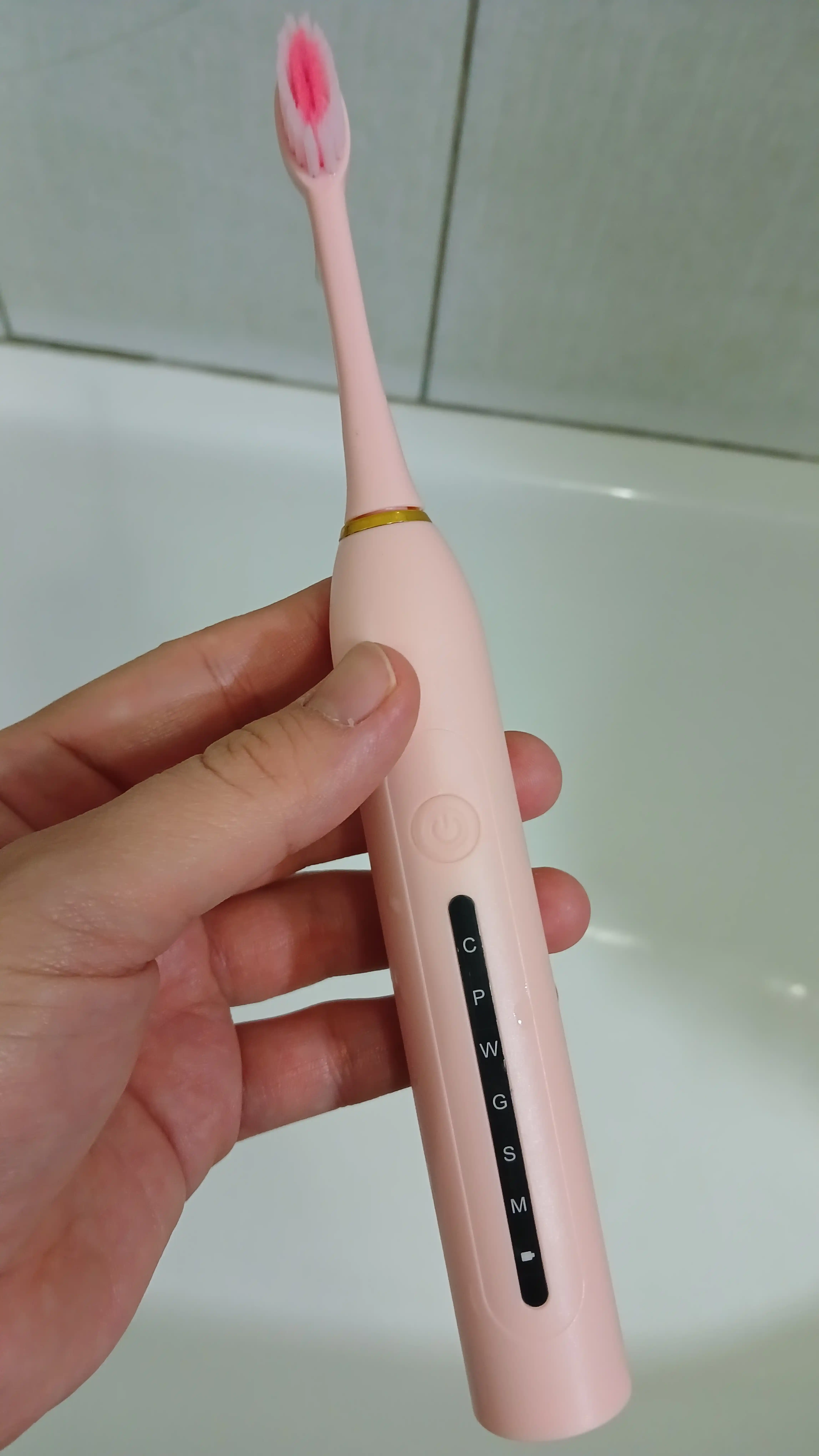 Elektr tish cho'tkasi Sonic Electric Toothbrush X-6, ovozli, 6 rejim