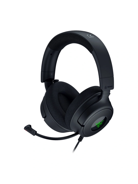 Razer Kraken V4 X simli o‘yin quloqliklari, 7.1, USB-A, 1.8m, RGB yoritgichli