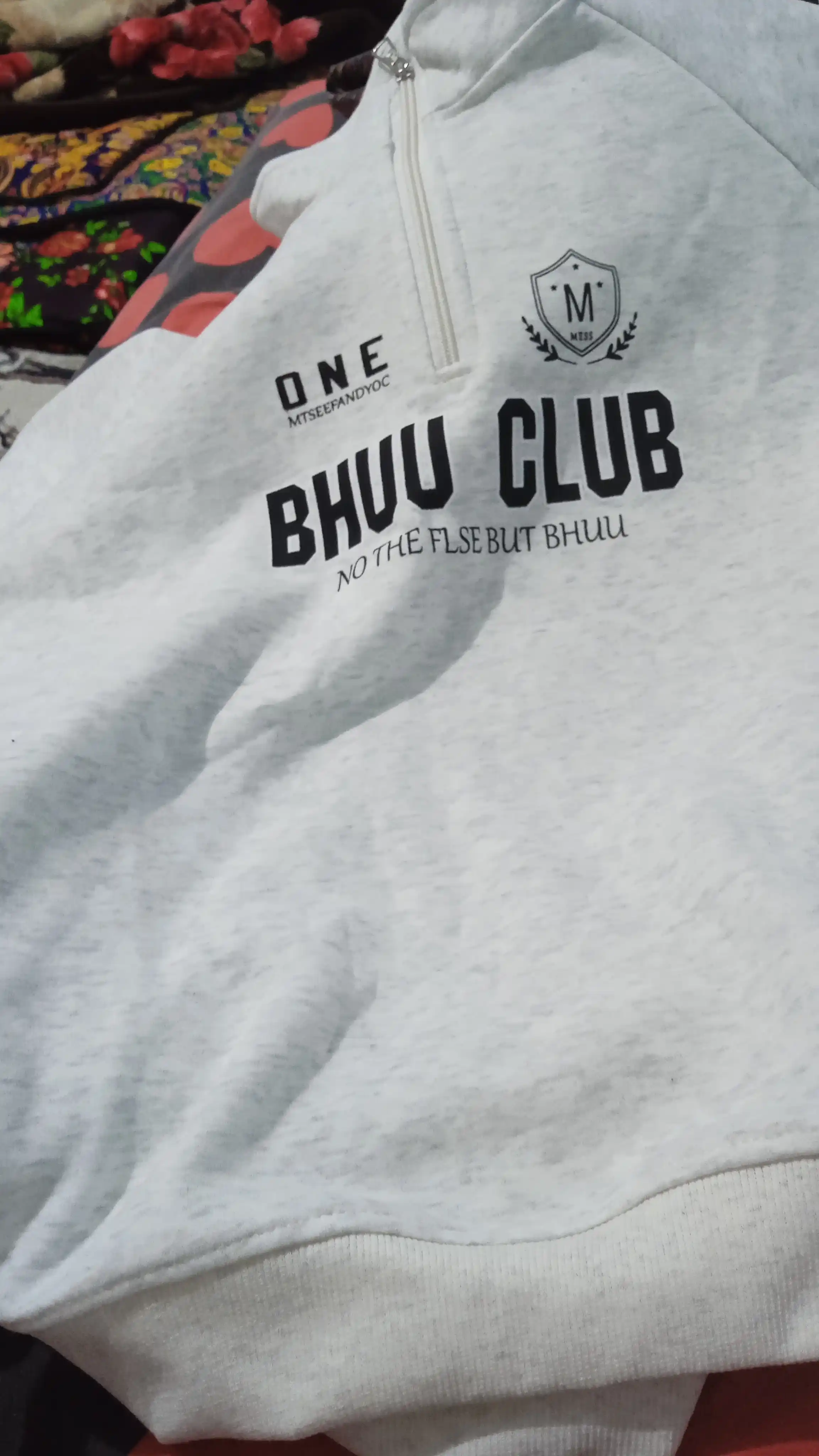 Детский свитшот на молнии BHUU CLUB 90 170 см