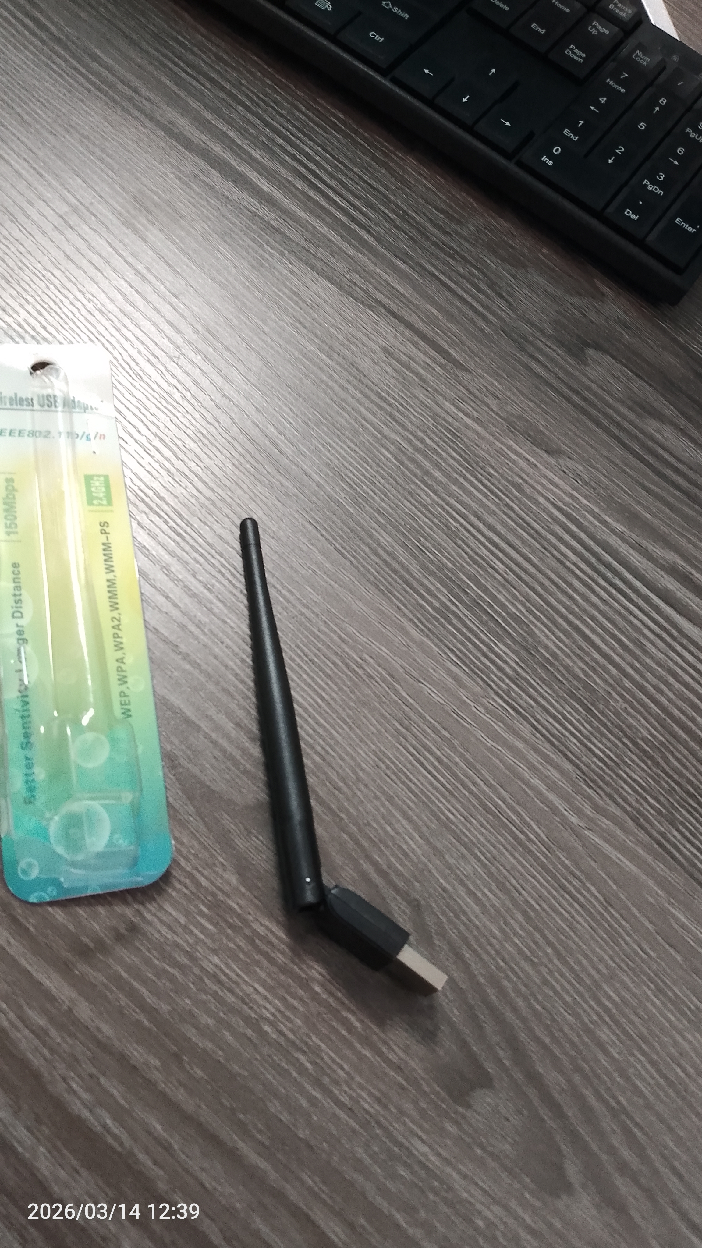Wi-Fi USB адаптер MT7601, с антенной для подключения к беспроводным сетям