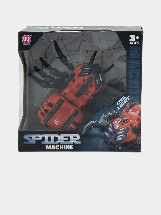 O‘rgimchak robot Spider Machine musiqa va yorug‘lik bilan, elektr