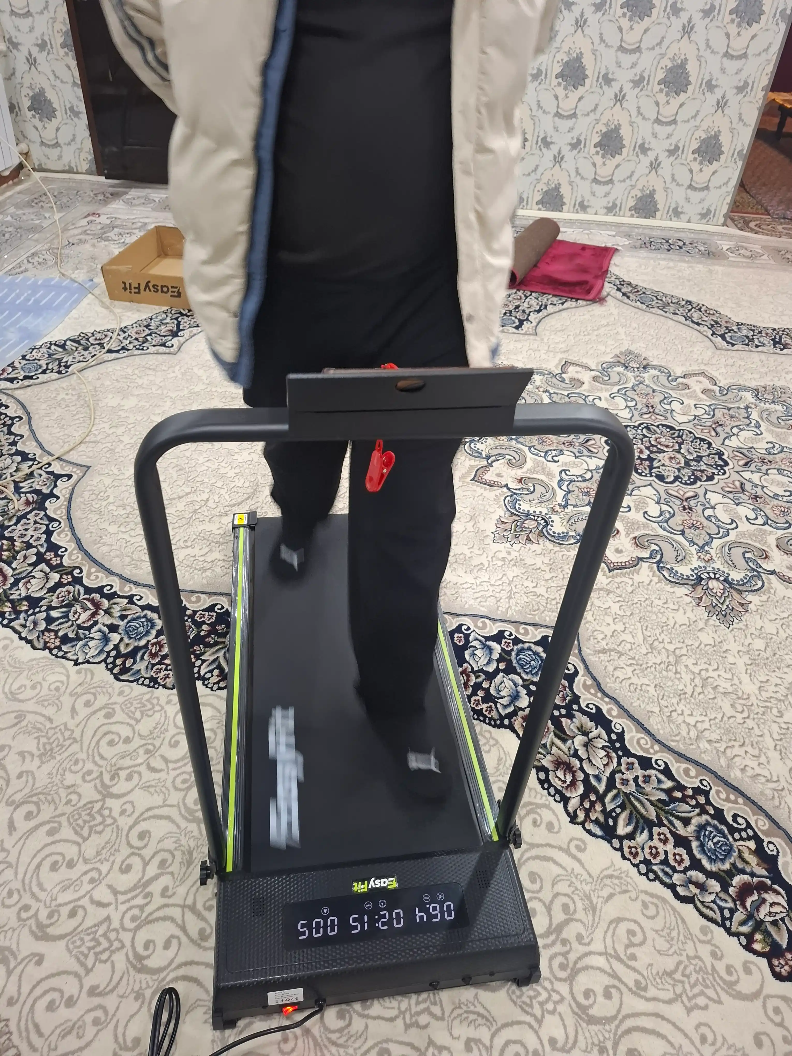 Yugurish yo‘lagi HOMEX H7, 120 kg gacha, elektr, yig‘iladigan