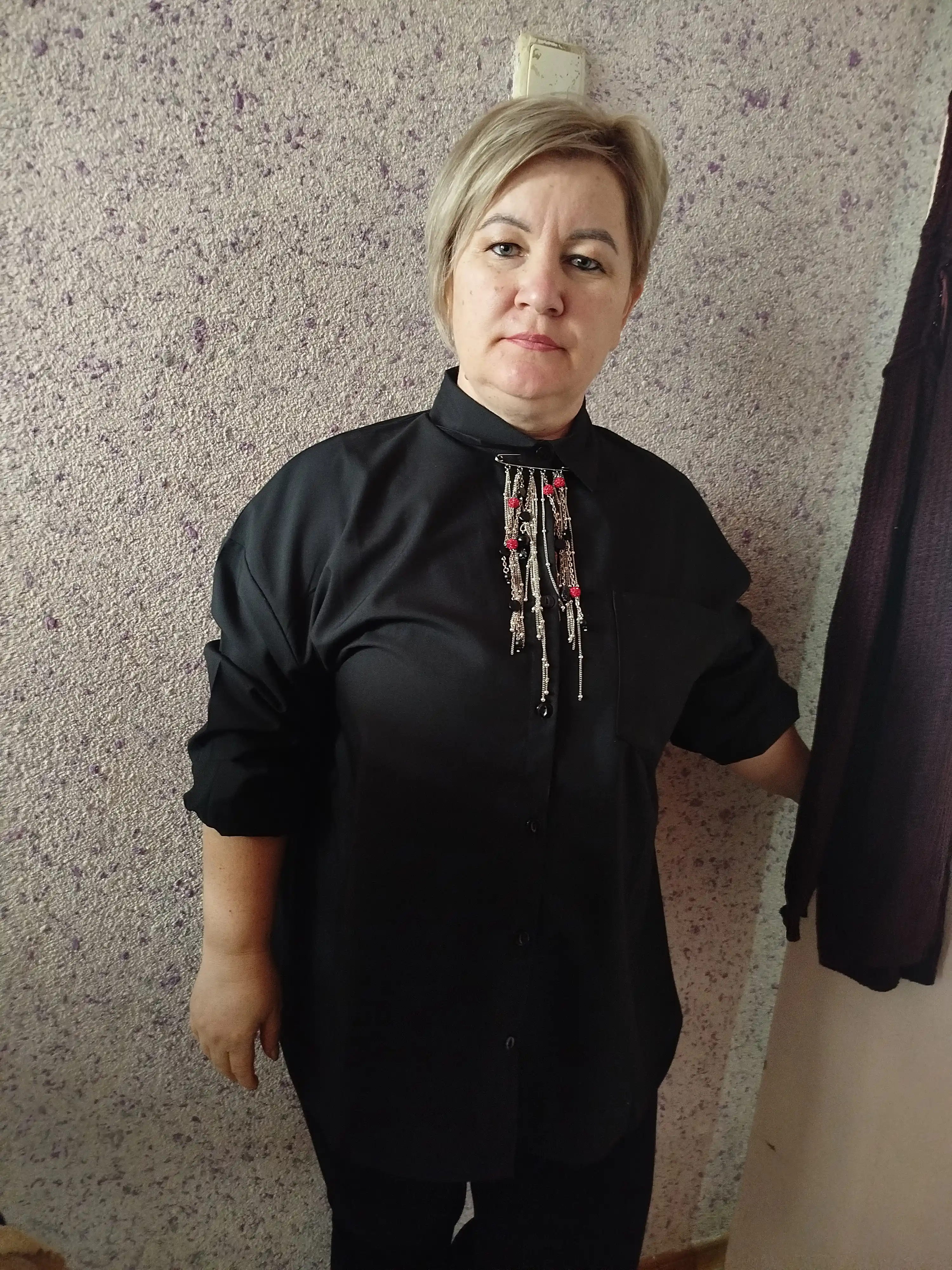 DARENZI paxtadan tikilgan katta o‘lchamli ayollar ko‘ylagi