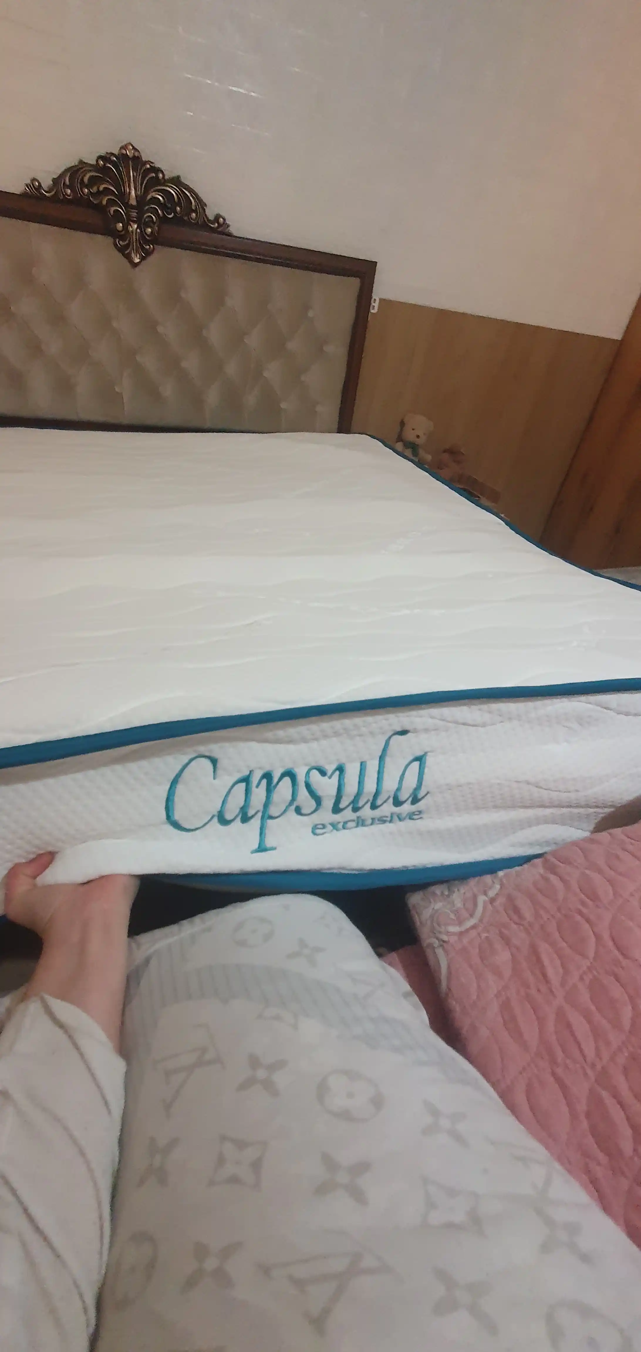 Matras Capsula anatomik, balandligi 22 sm, mustaqil prujinali, Luxmatras