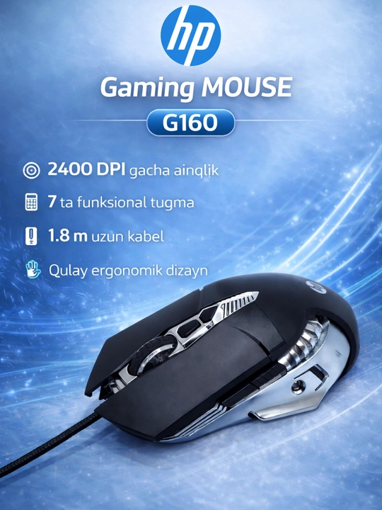 Мышка для игр и работы AULA sc580, sc900, MCHOSE A7, HP - 