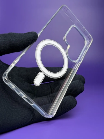 Samsung g‘ilofi S26, S25, S24, S23 Ultra shaffof silikon